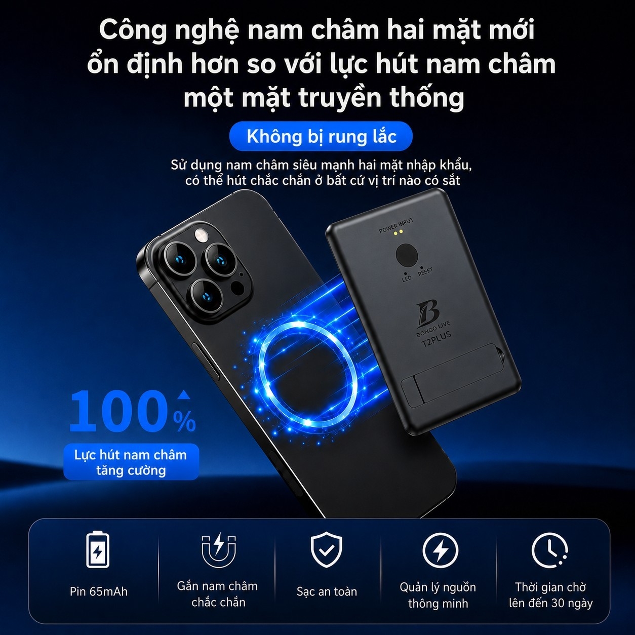 MÁY PHIÊN DỊCH AI BONGO LIVE T2PLUS